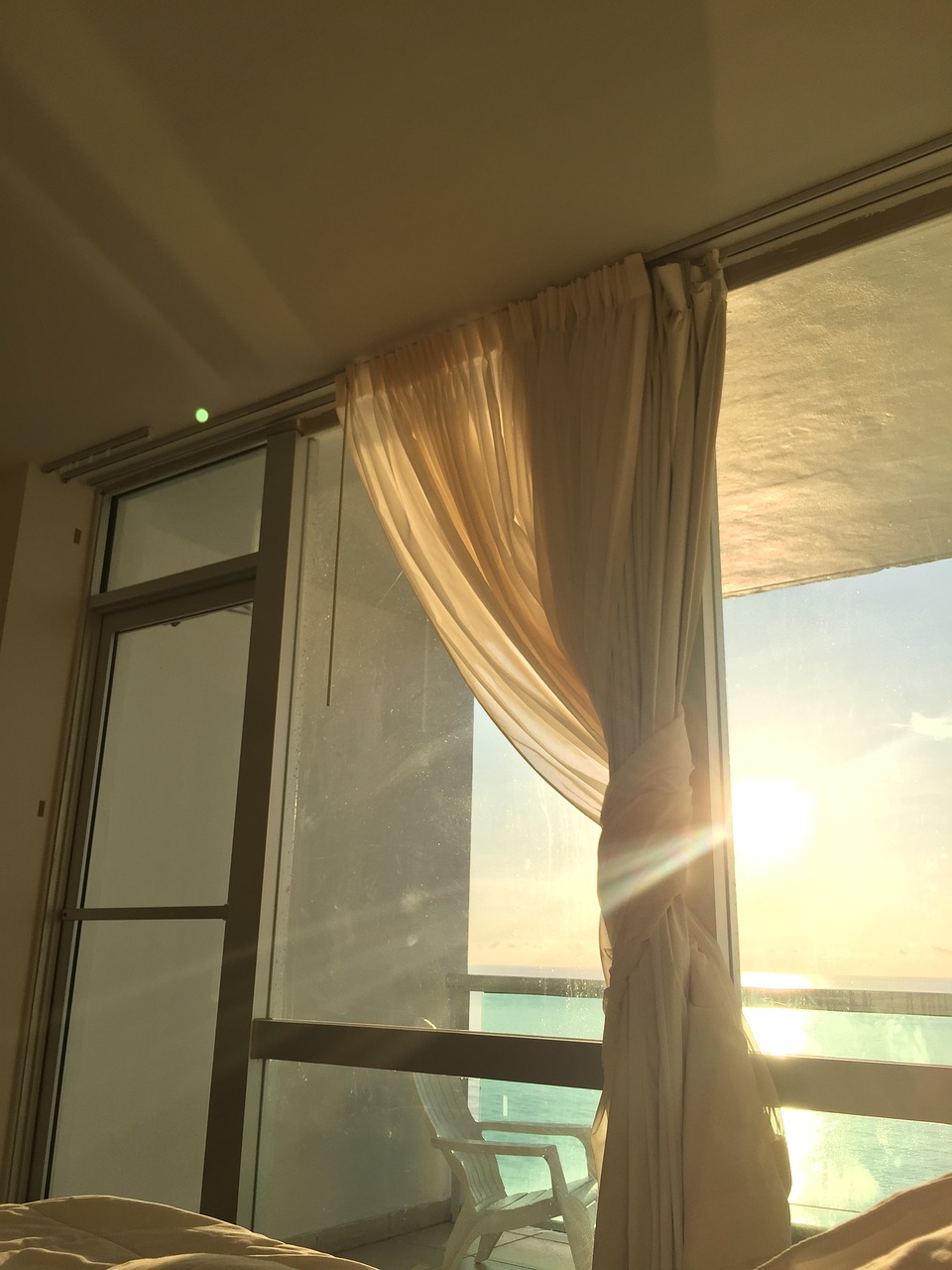 sunrise curtains shine free photo