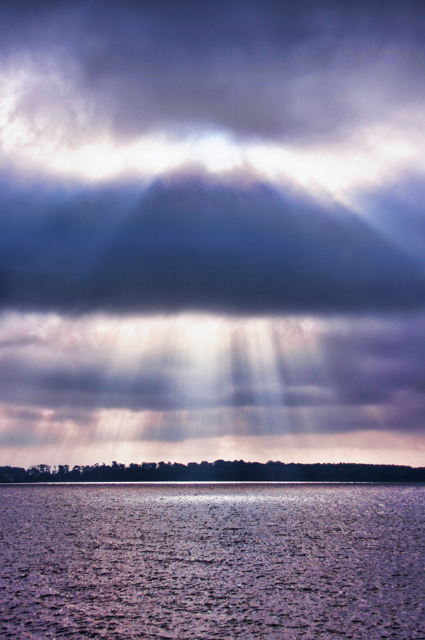 sunrise clouds sky free photo