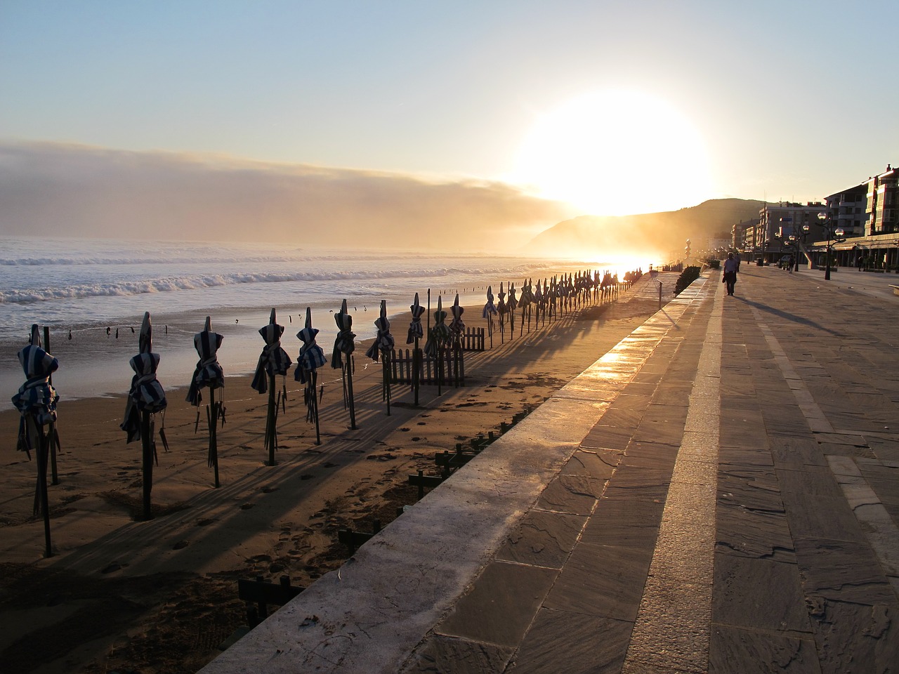 sunrise beach spain free photo