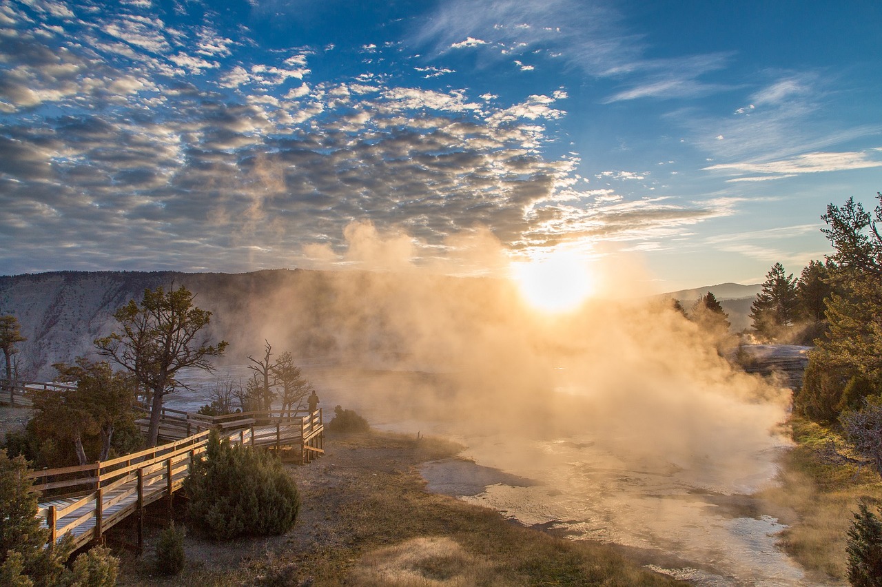 sunrise landscape scenic free photo