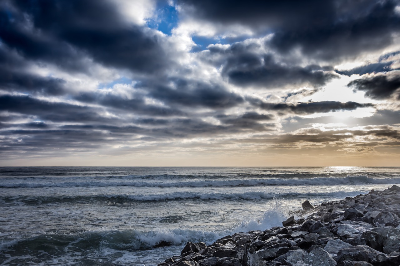 sunrise beach stones free photo