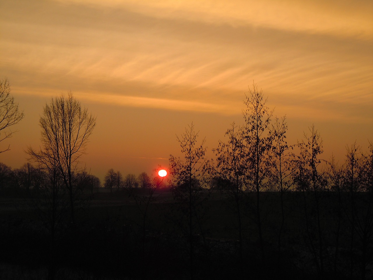 sunrise skies landscape free photo