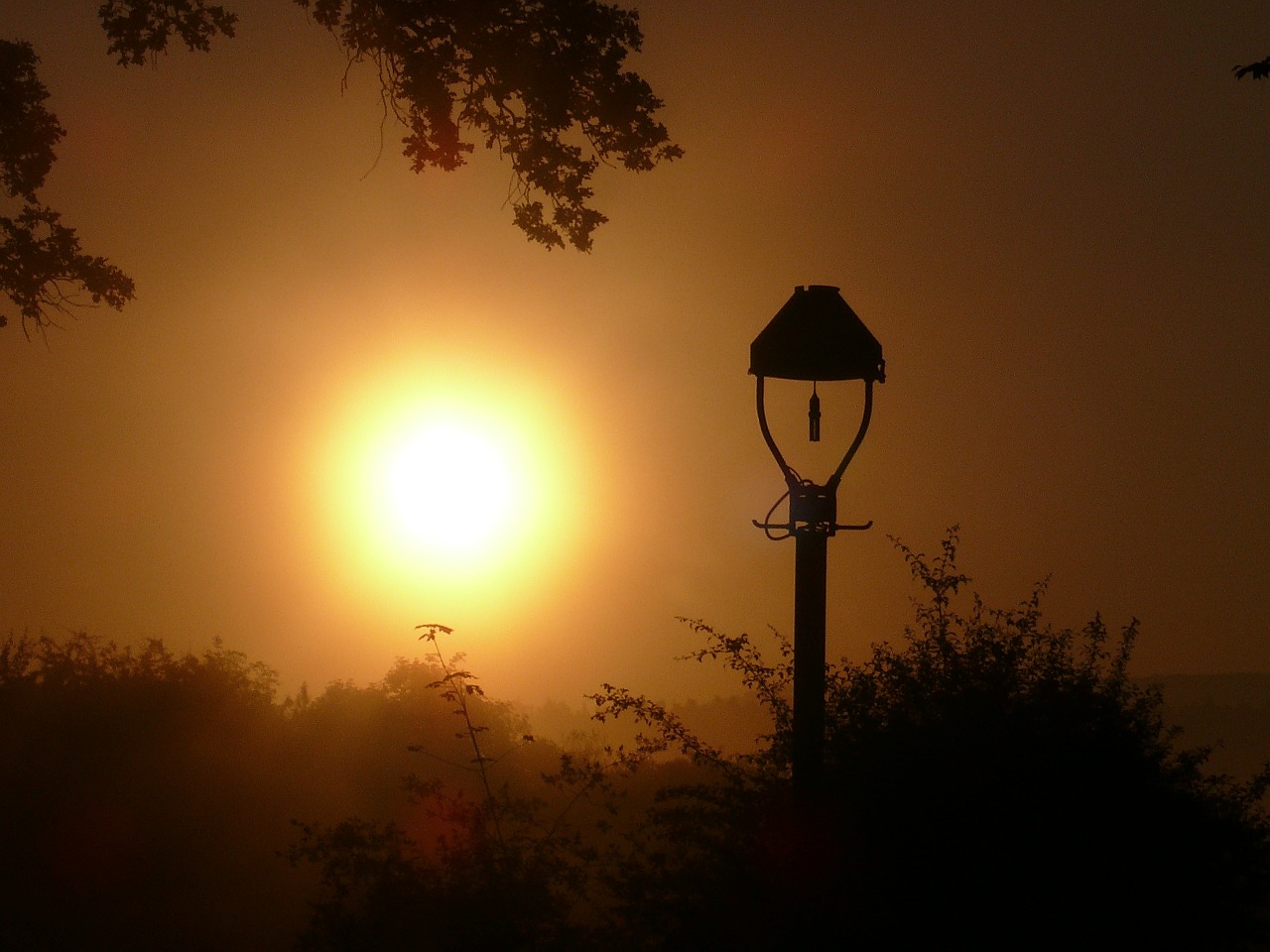 sunrise lantern light free photo