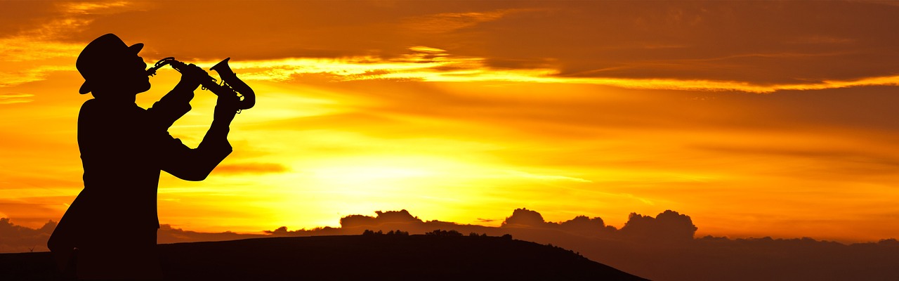 sunrise musician playing free photo