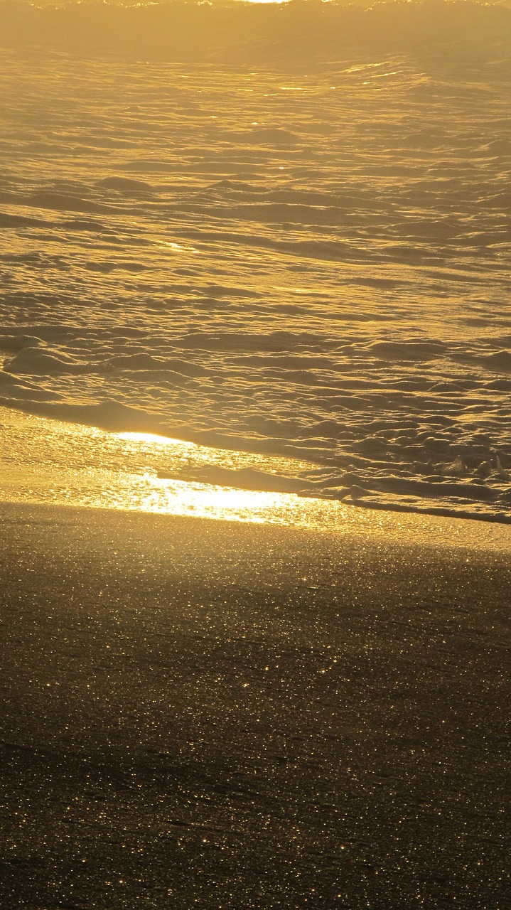 sunrise atlantic ocean sand free photo