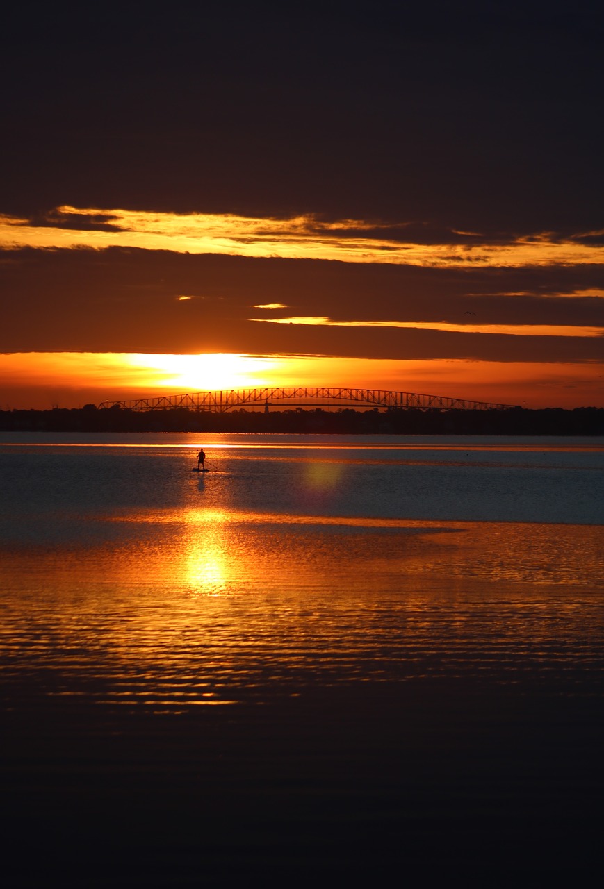 sunrise  jacksonville  water free photo