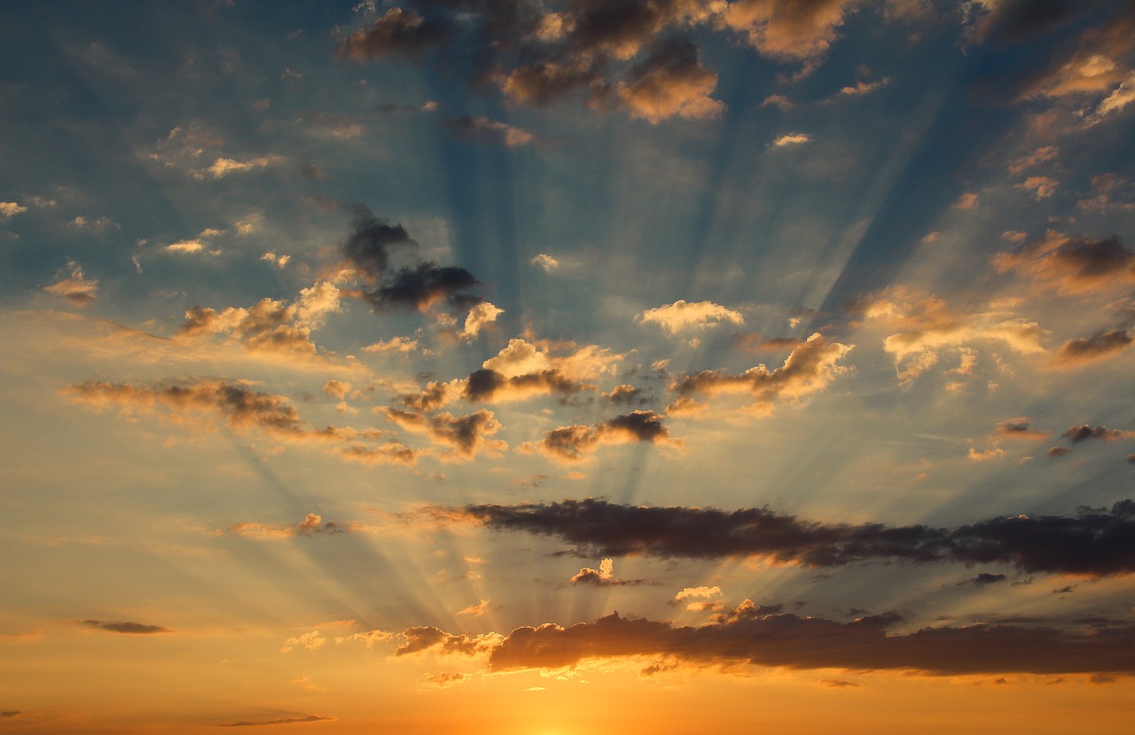 sunrise  clouds  sky free photo