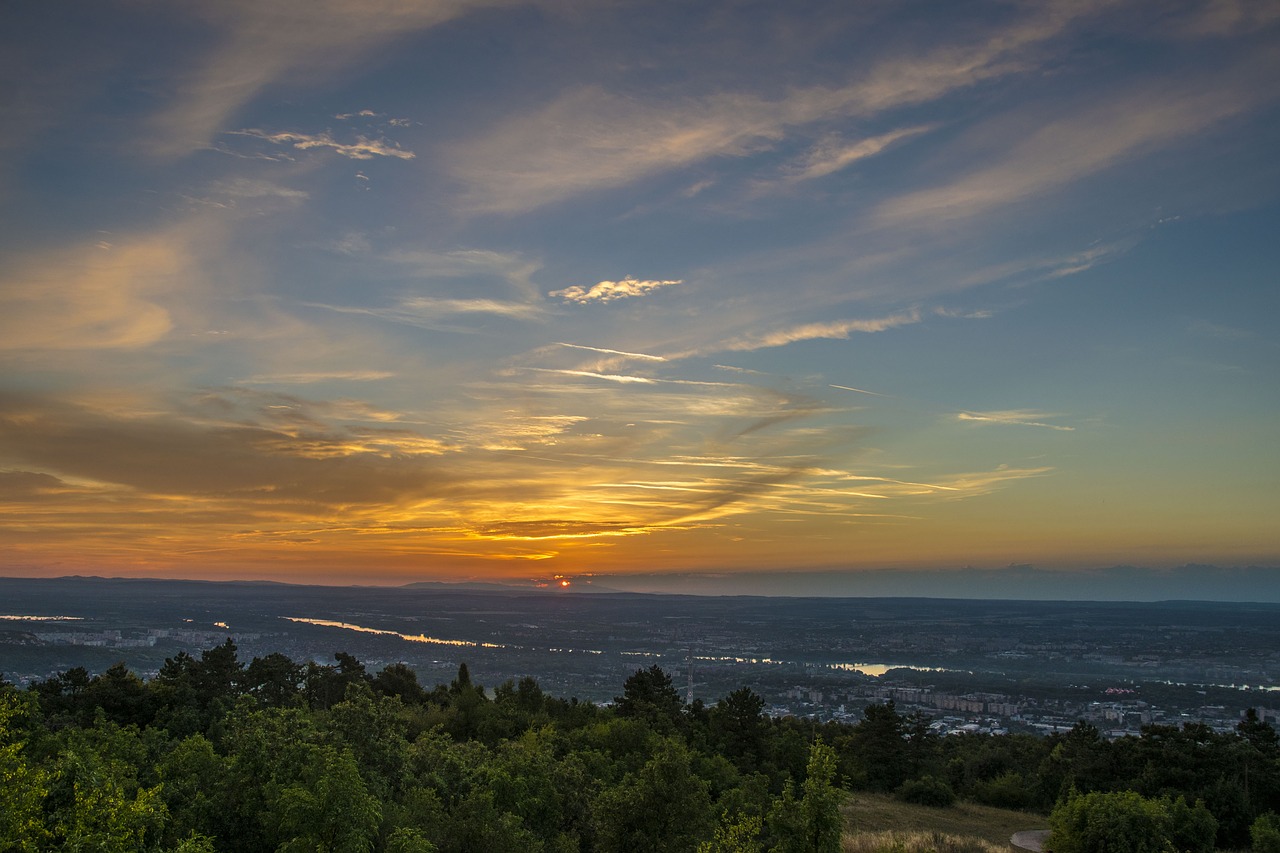 sunrise  nature  nopeople free photo