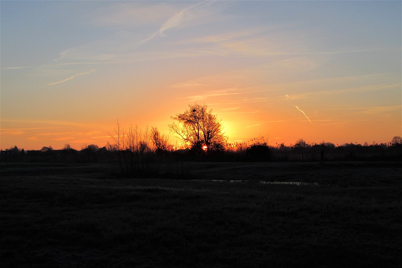 sunrise  hiking  silhouette free photo