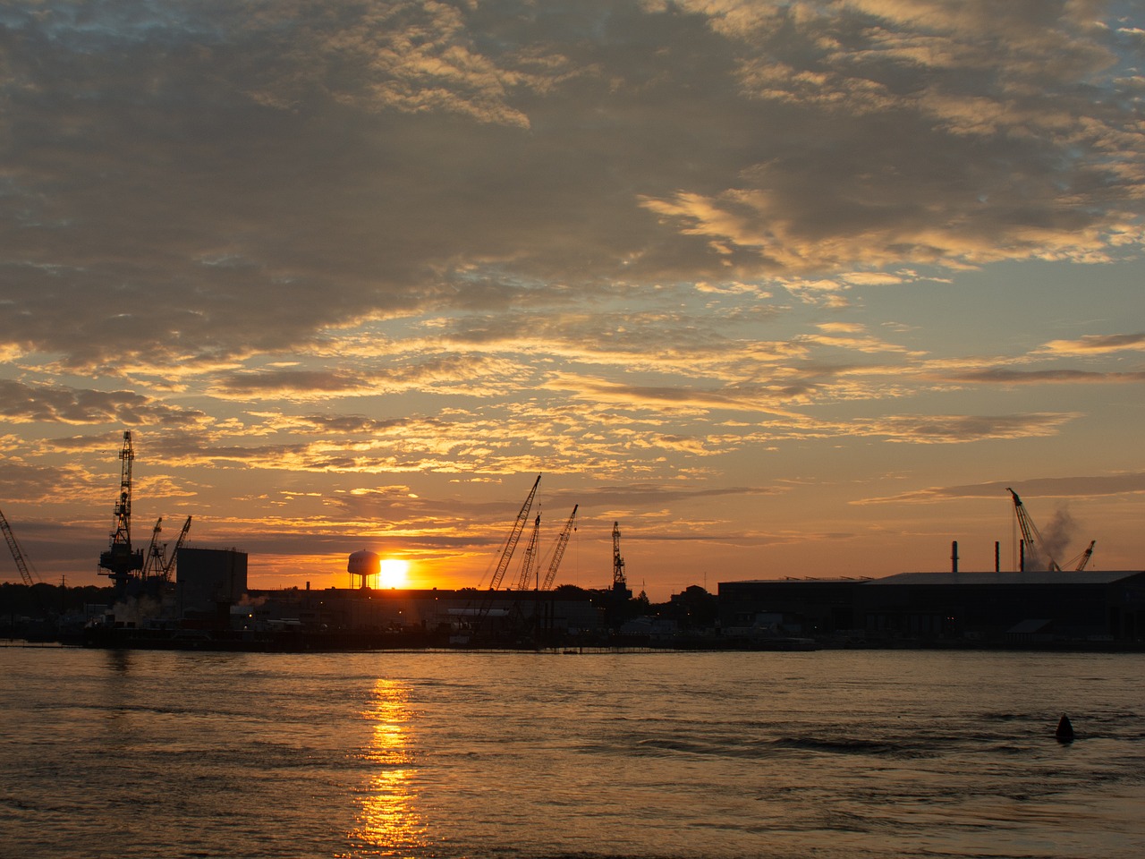 sunrise  portsmouth  nh free photo