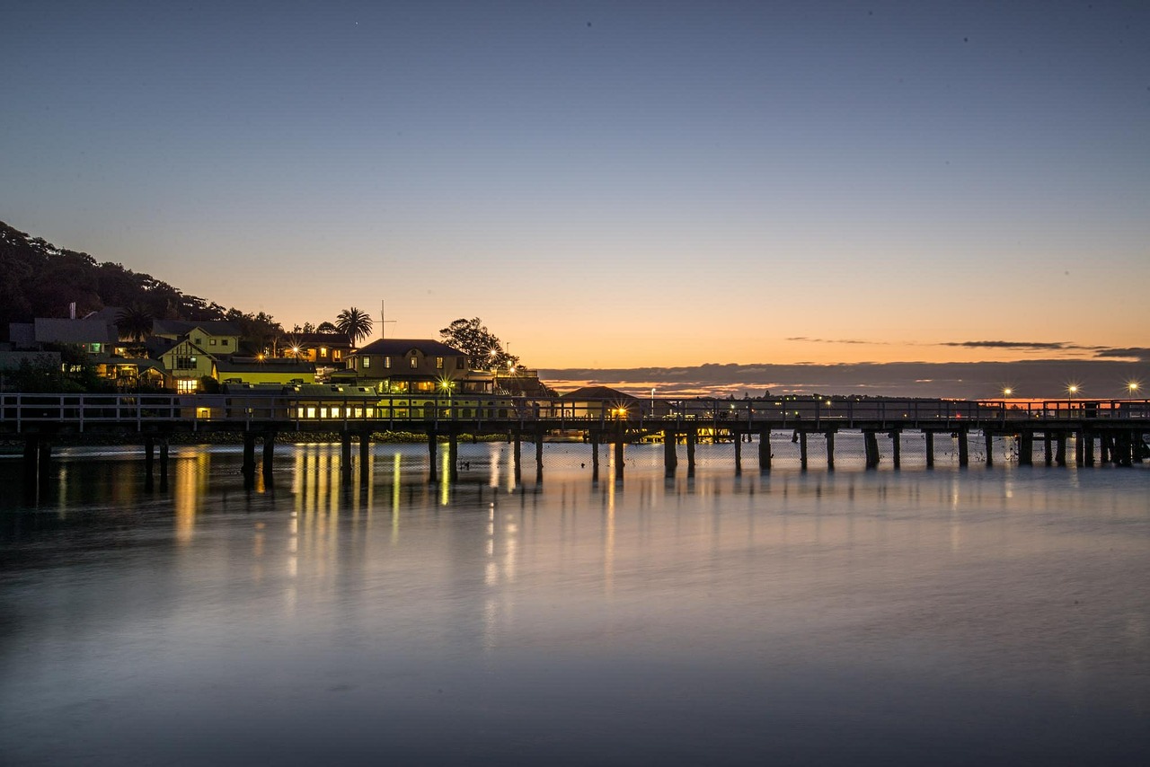 sunrise sydney harbour free photo