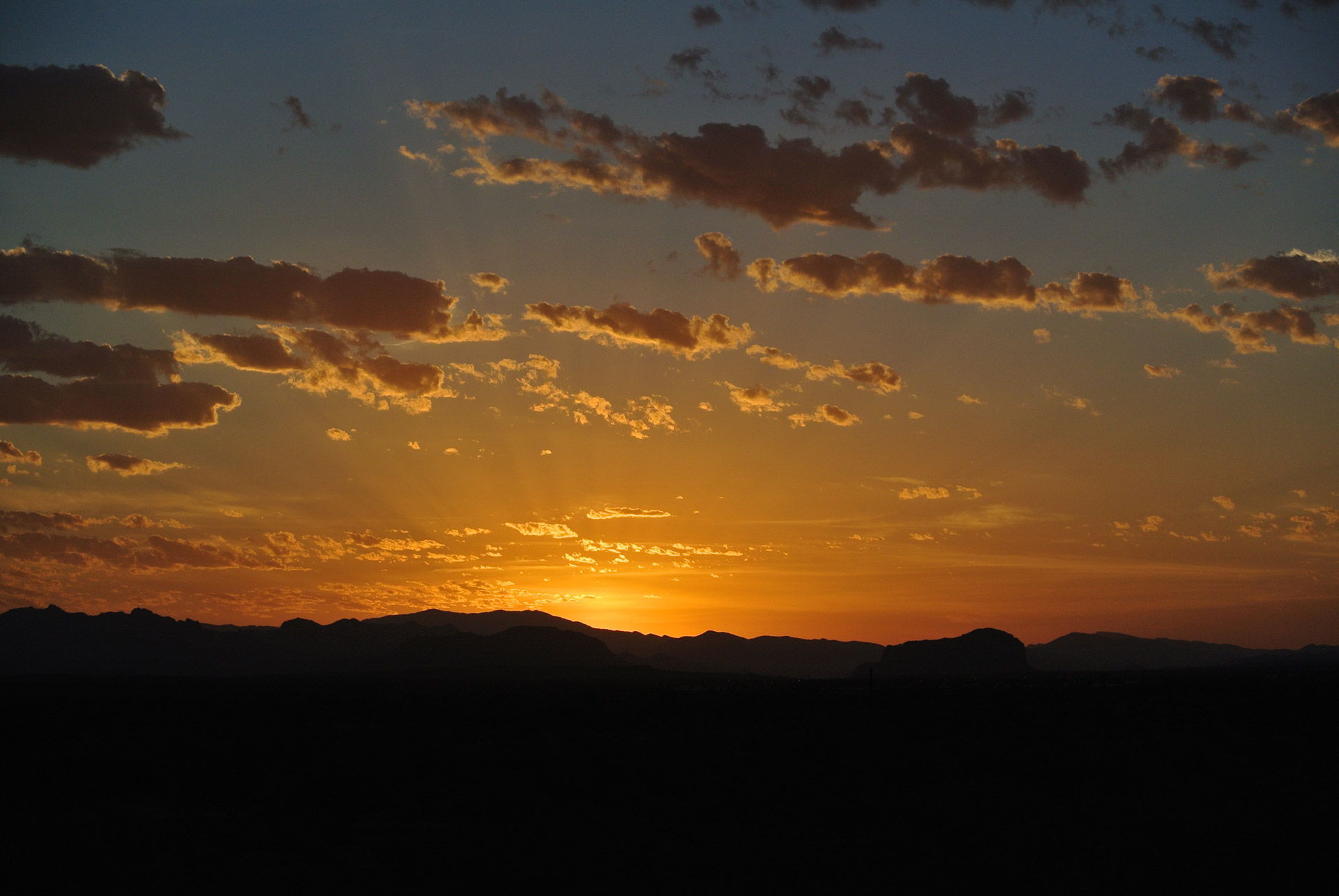 sunrise desert landscape free photo