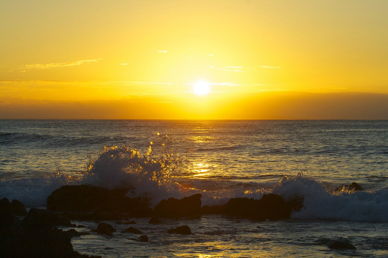 sunrise hawaii oahu free photo