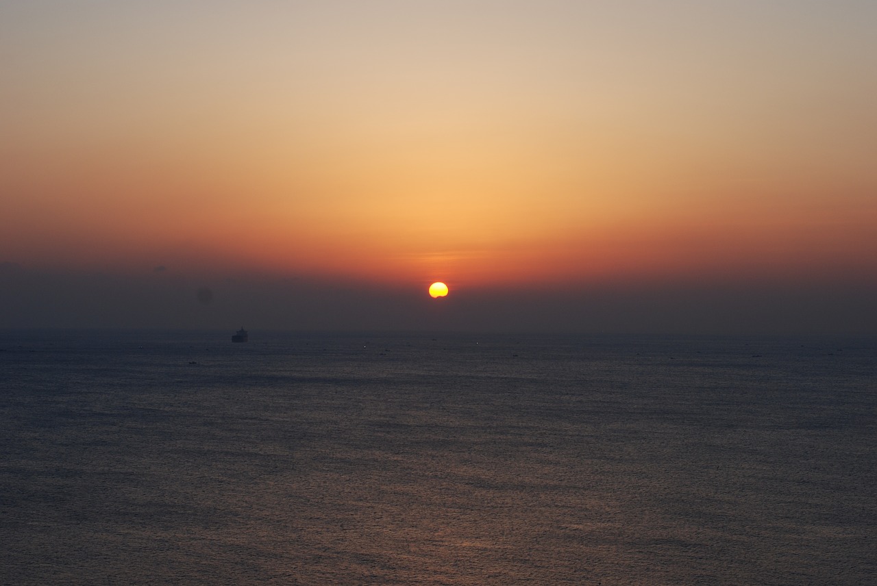 sunrise muk-ho coastal free photo