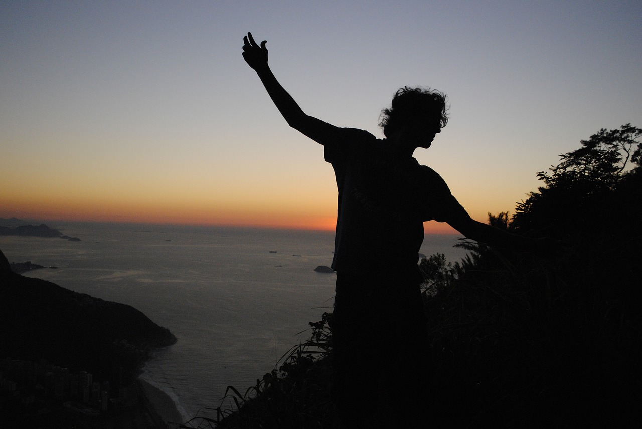 sunrise pedra da gávea sol free photo