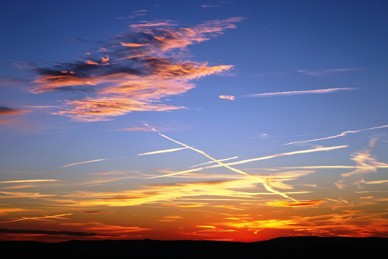 sunrise sky clouds free photo