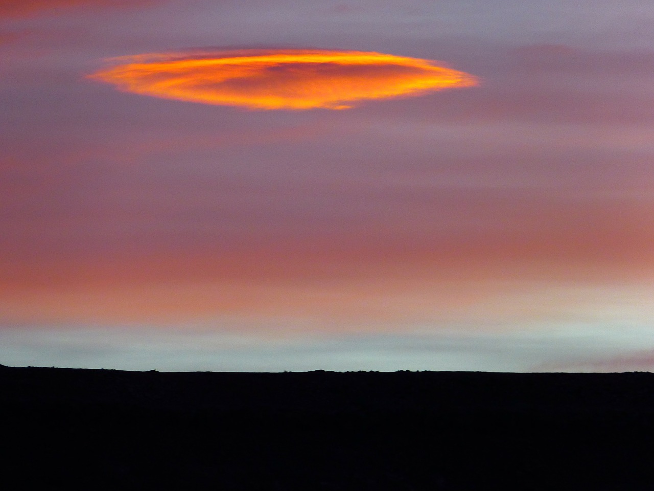 sunrise cloud red free photo