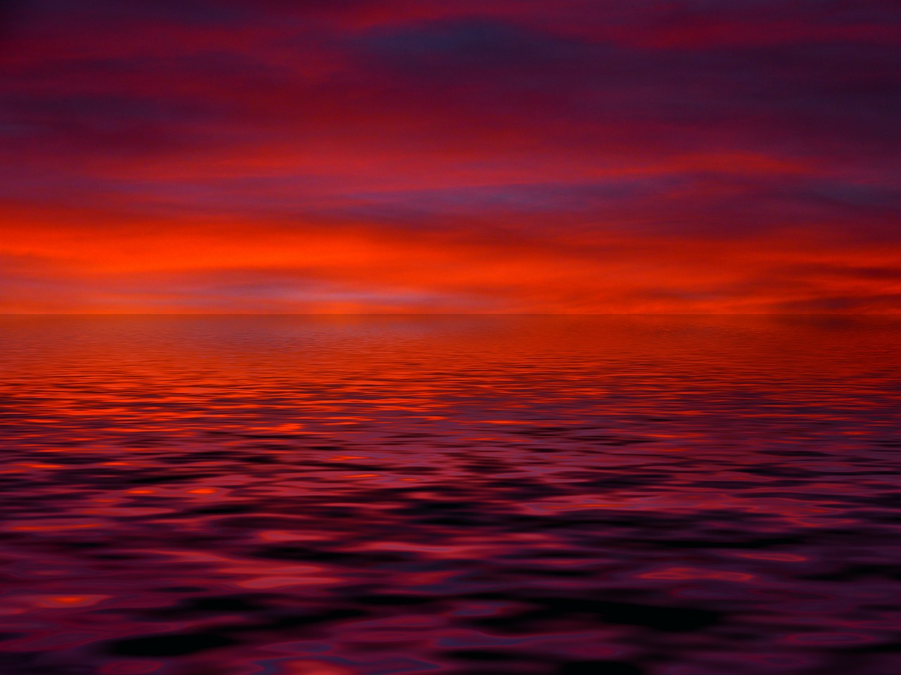 sunrise cloud red free photo