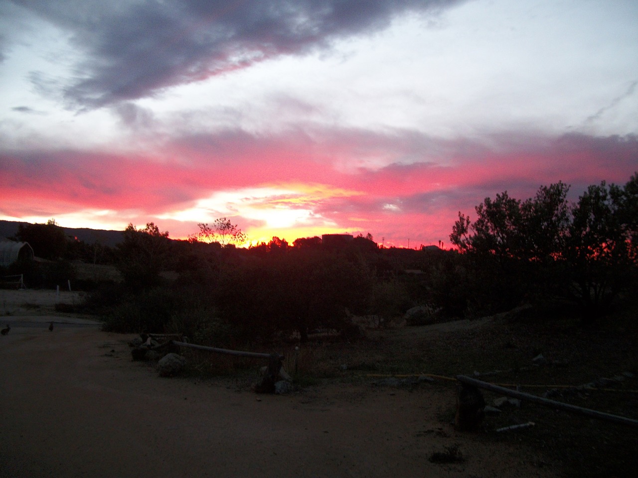 sunrise clouds sky free photo