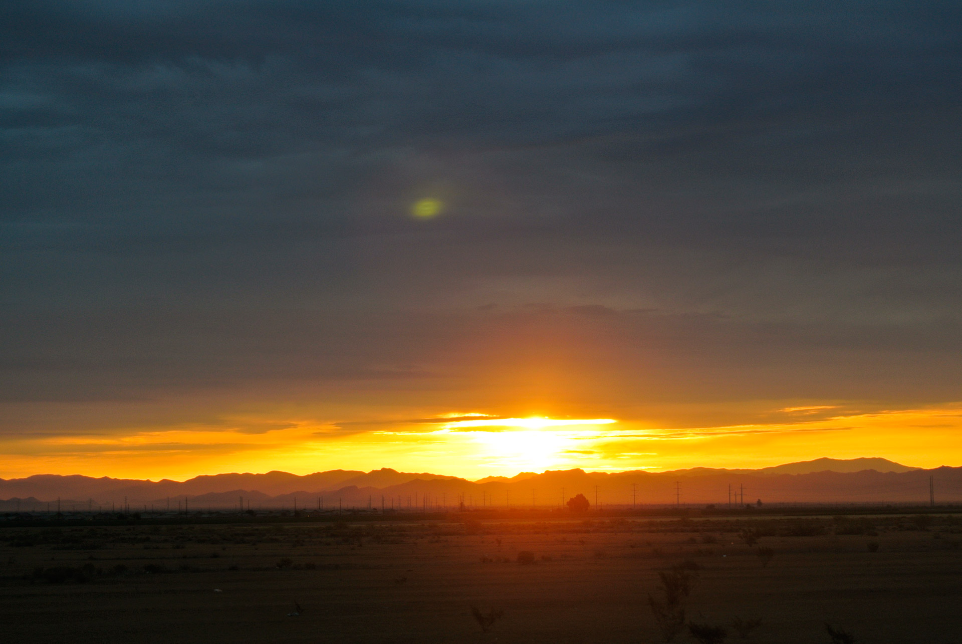 sunrise arizona nature free photo