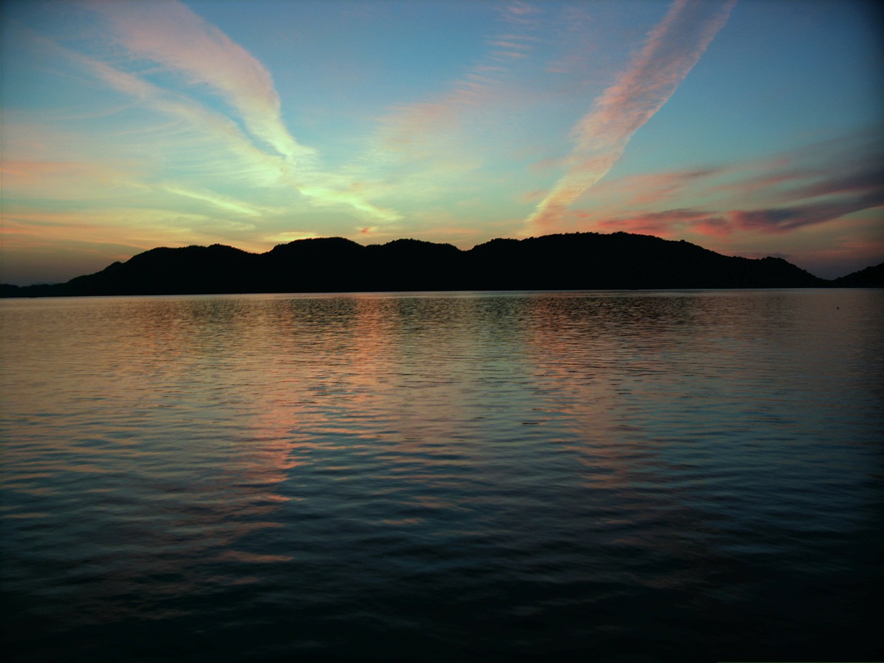 sunrise deck blue free photo