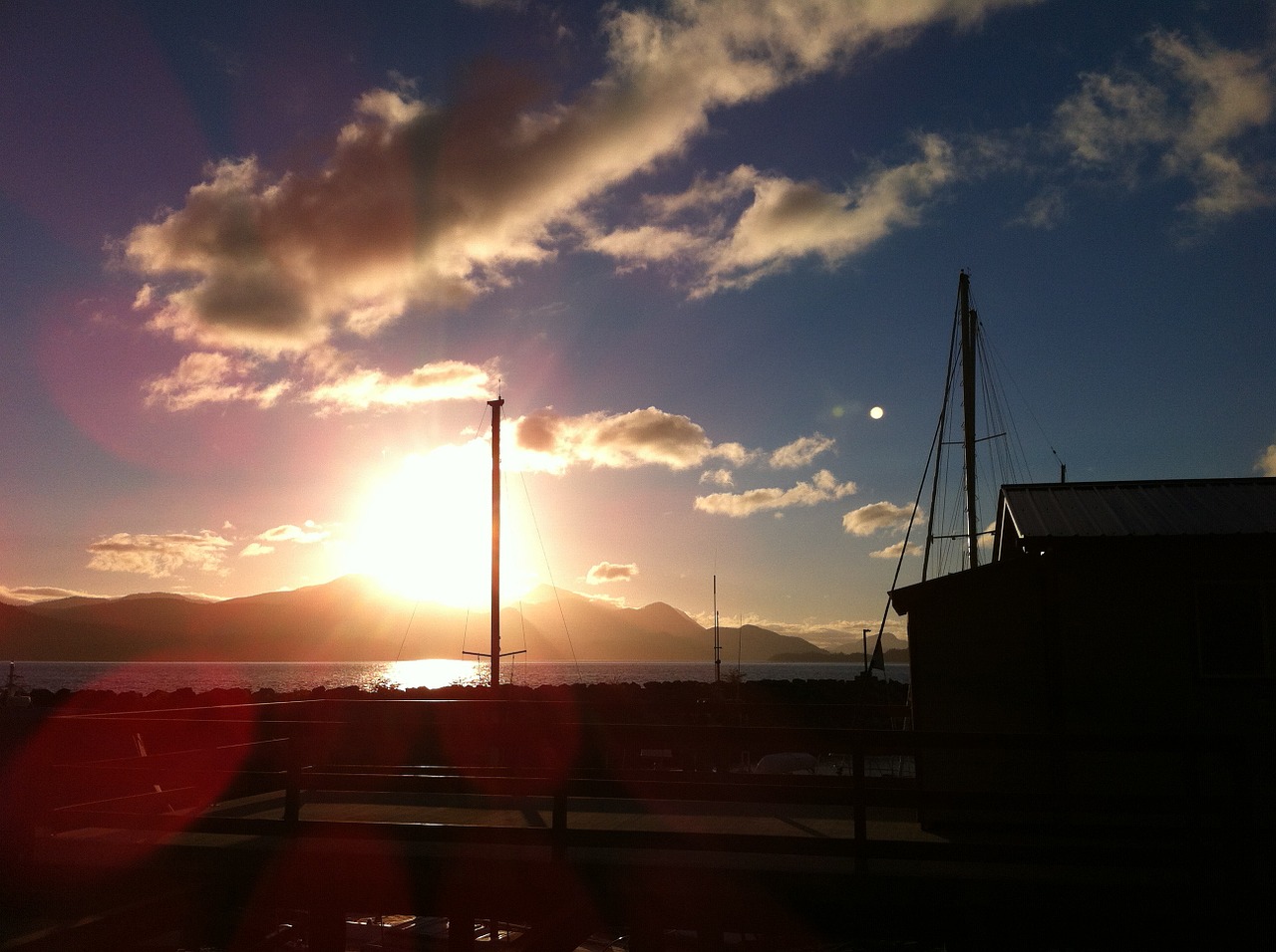 sunrise vancouver island british columbia free photo