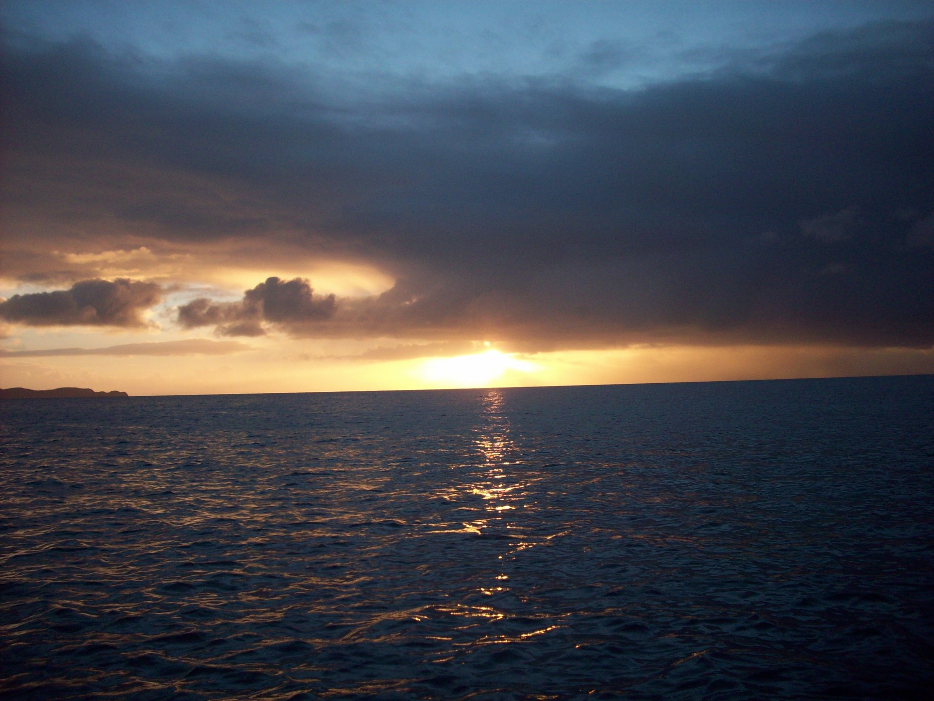 sunrise sea ocean free photo
