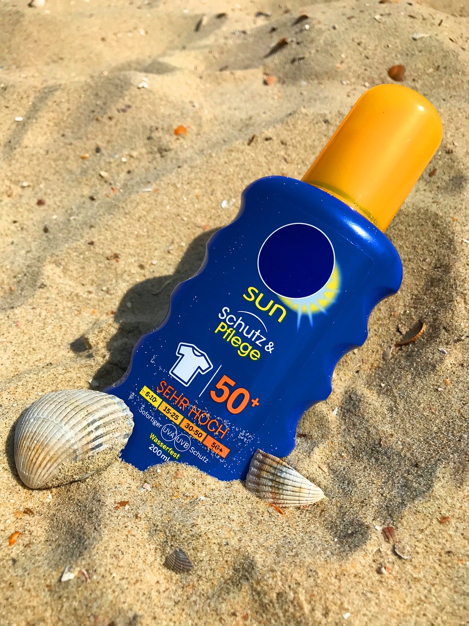 sunscreen sun milk lotion free photo