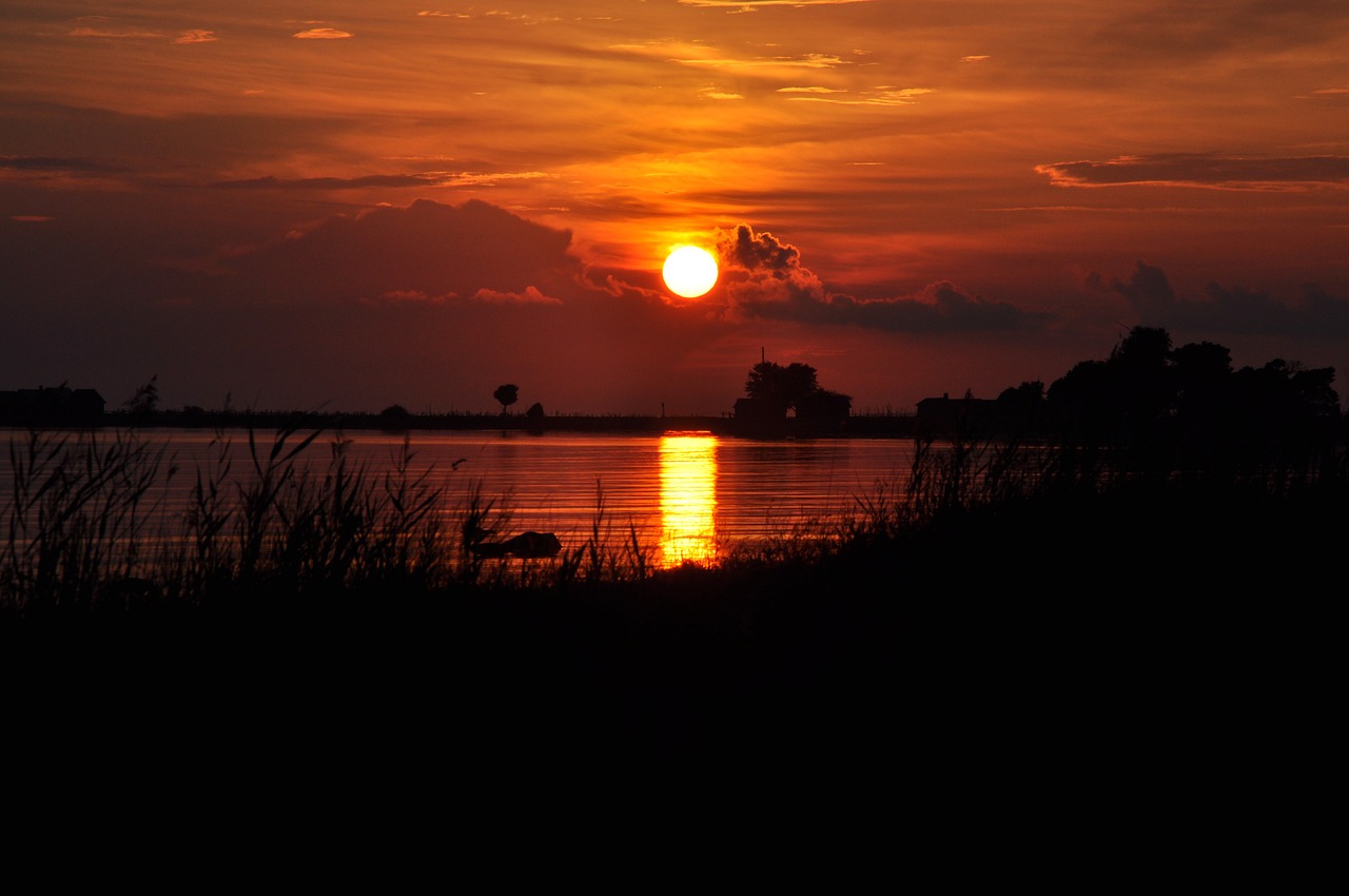 sunset himmel solar free photo
