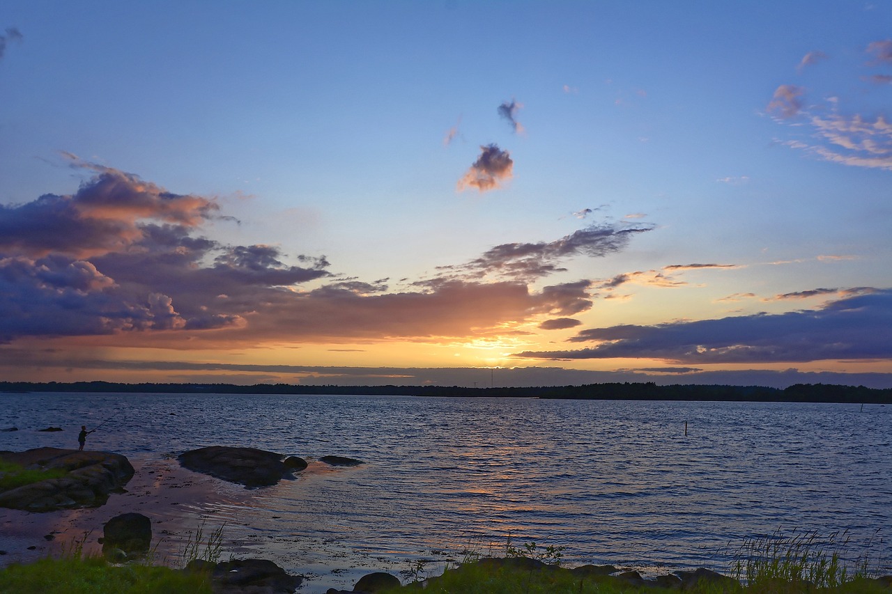 sunset sky twilight free photo