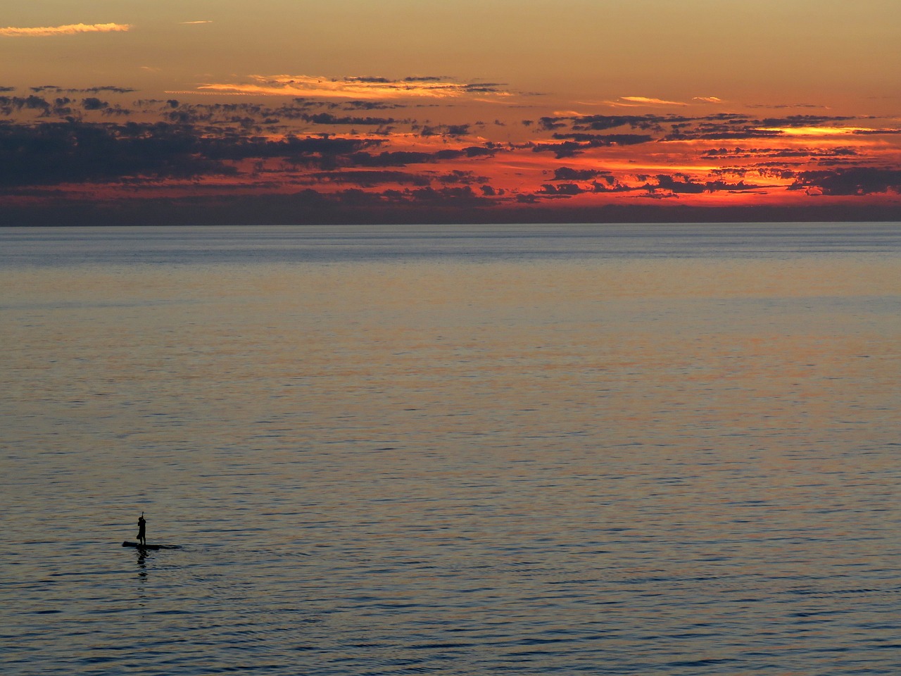 sunset the atlantic ocean atlantic free photo