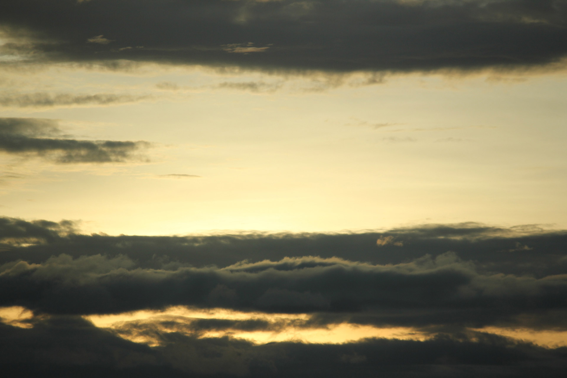 sunset clouds nature free photo