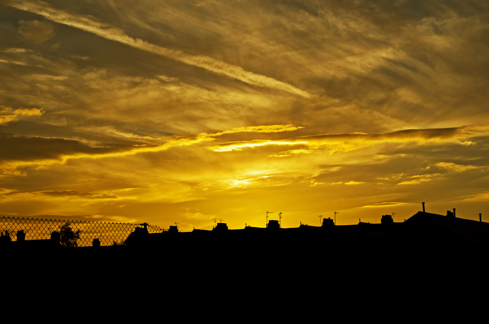 sunset,background,houses,house,city,england,evening,orange,red,night,nature,sun,clouds,cloudy,weather,sunset,free pictures, free photos, free images, royalty free, free illustrations, public domain