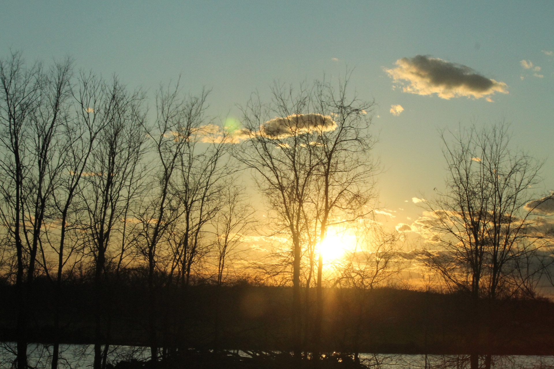 clouds sunset sunset free photo