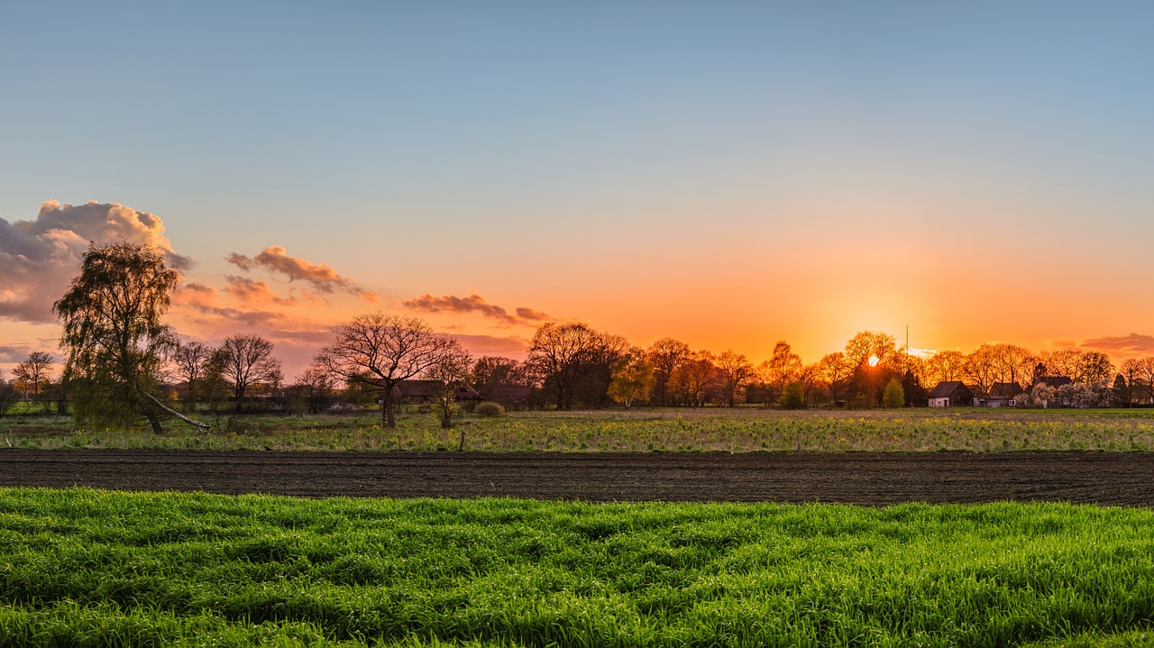 sunset sun abendstimmung free photo