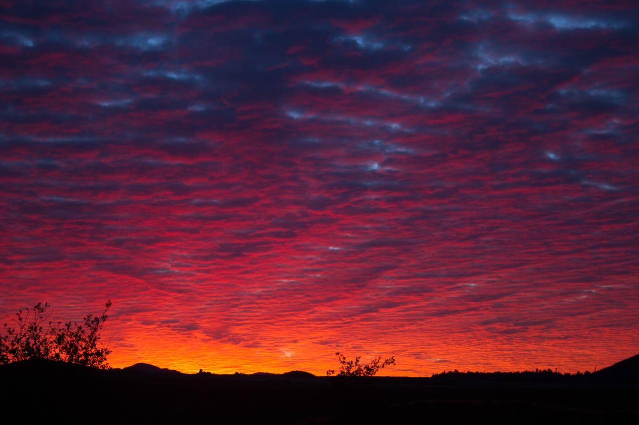 sunset sky outdoor free photo