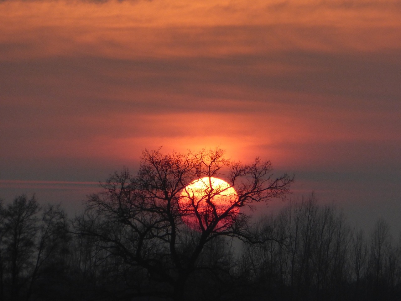 sunset landscape outer free photo