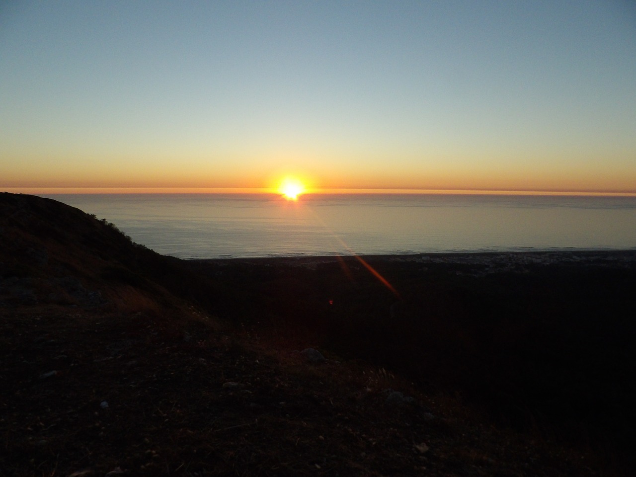 sunset portugal landscape free photo