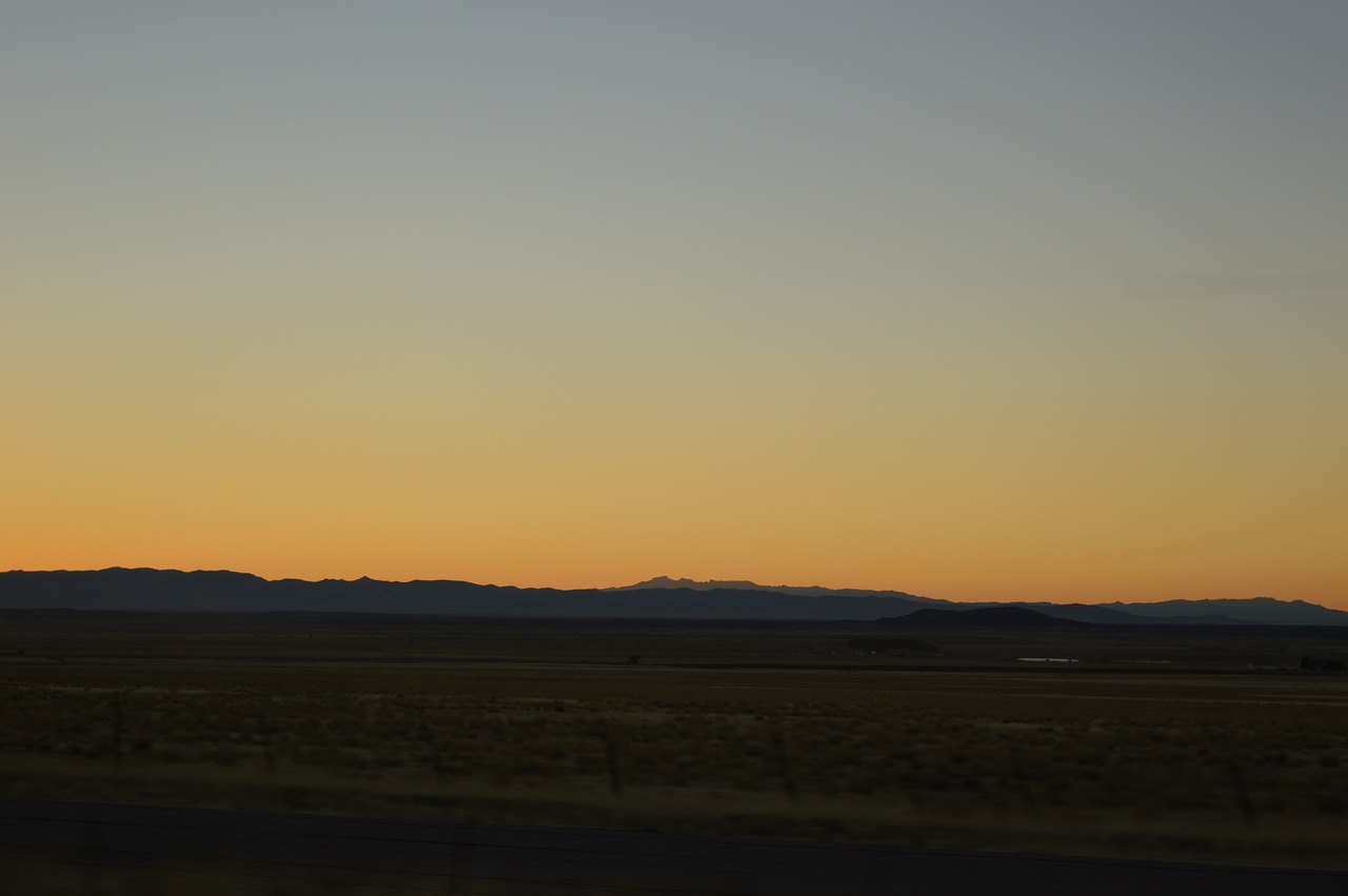 sunset landscape death valley free photo