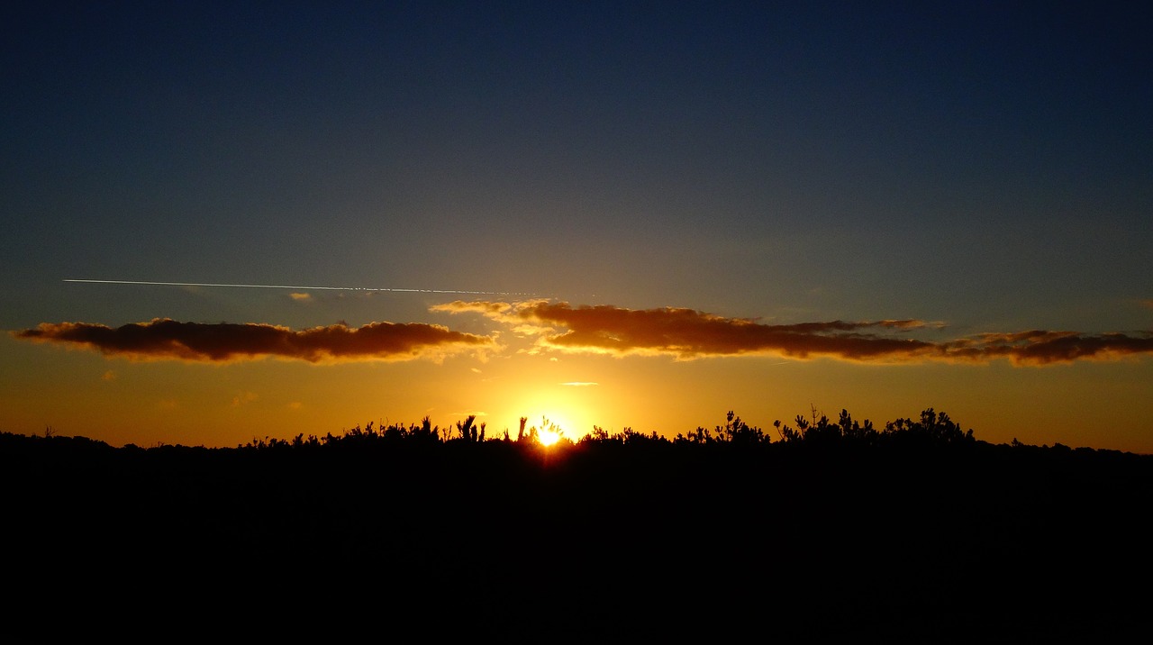 sunset sky sun free photo