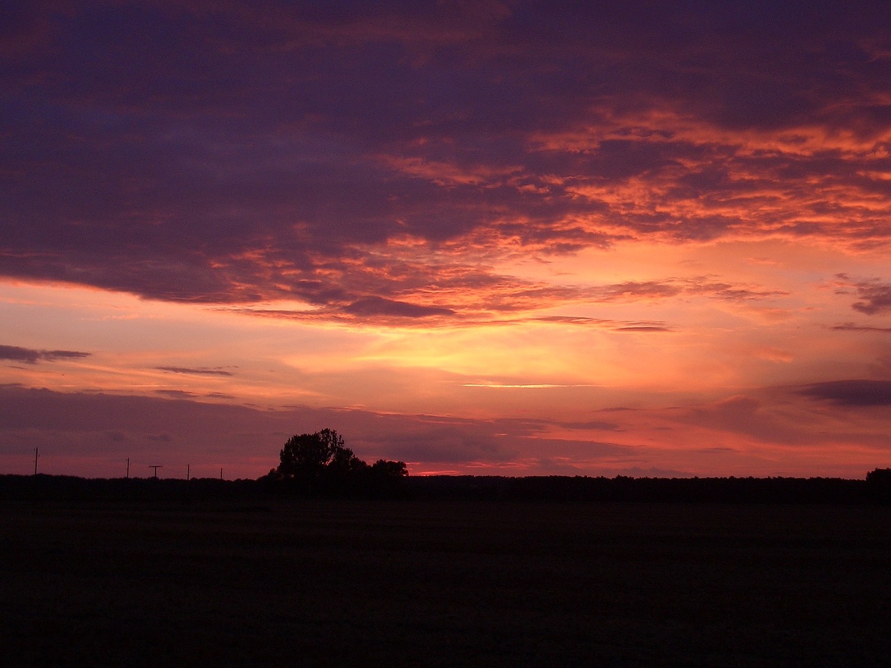 sunset abendstimmung light free photo