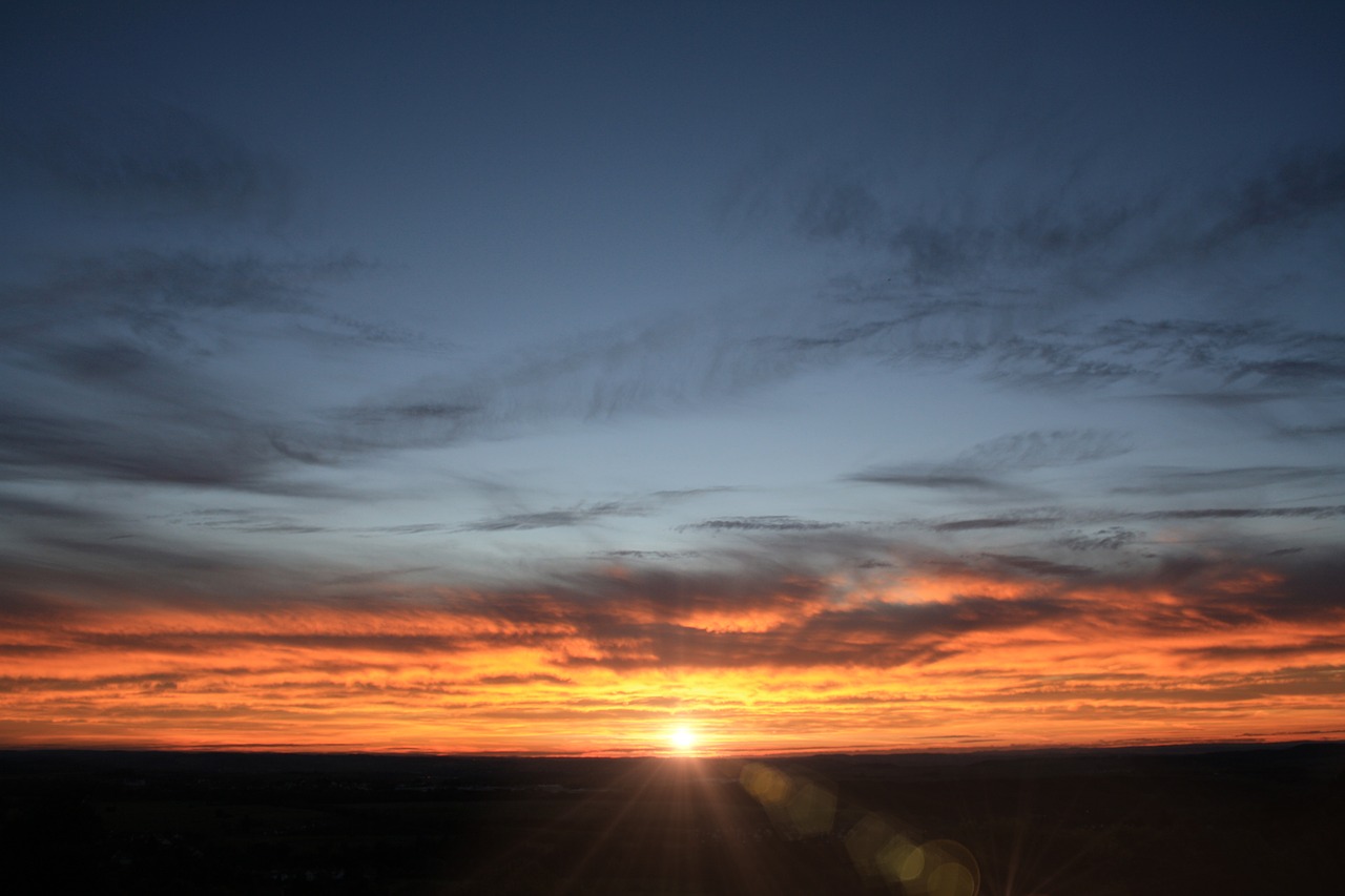 sunset dark twilight free photo