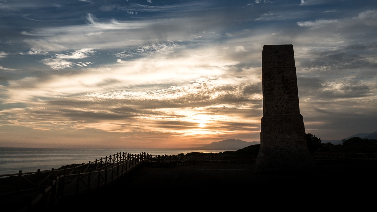 sunset cabopino marbella free photo