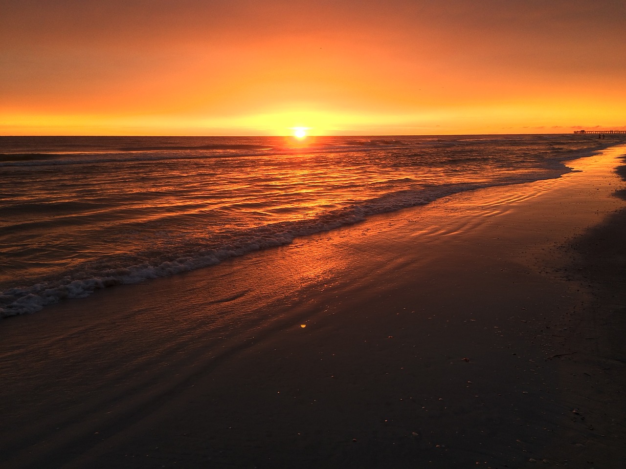 sunset west coast america free photo
