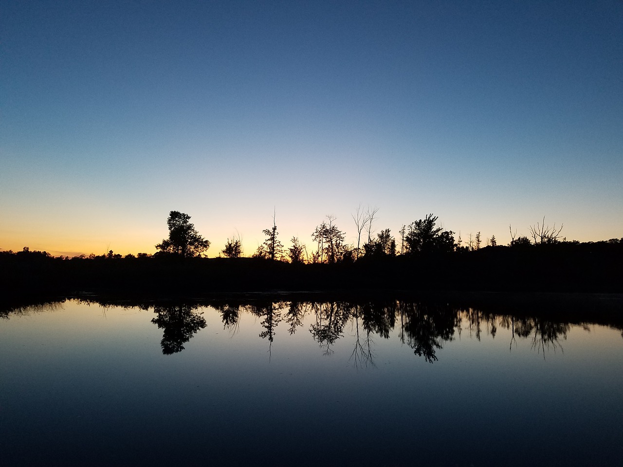 sunset lake shadow free photo