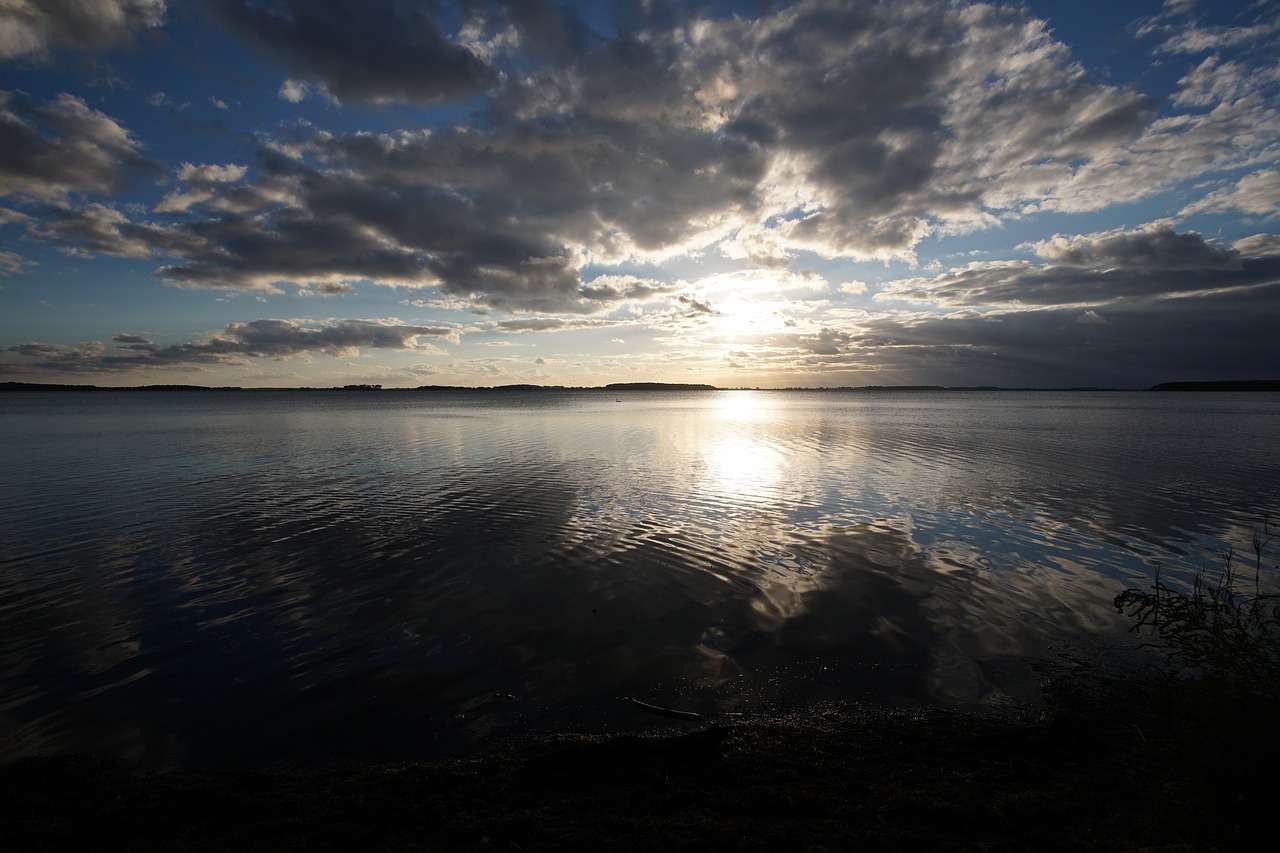 sunset rügen abendstimmung free photo