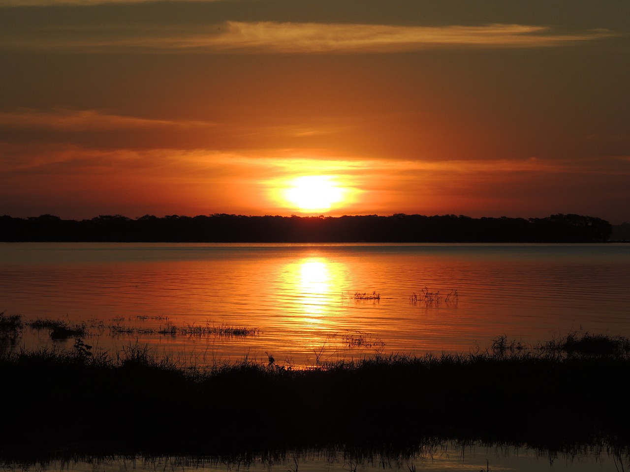sunset sol landscape free photo