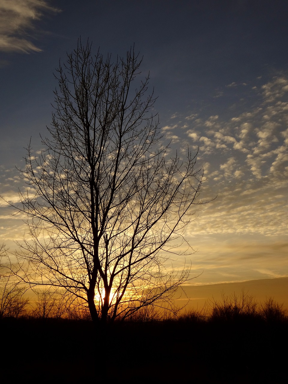 sunset landscape beauty free photo