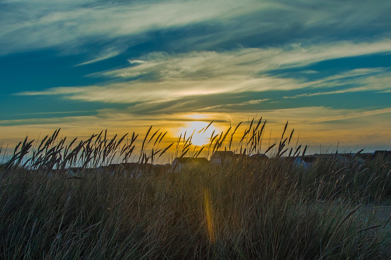 sunset seascape sky free photo