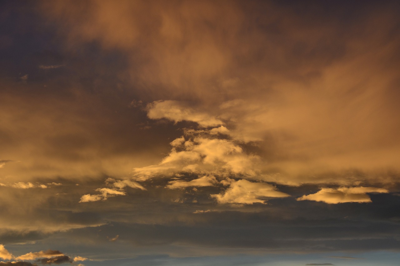 sunset abendstimmung sky free photo